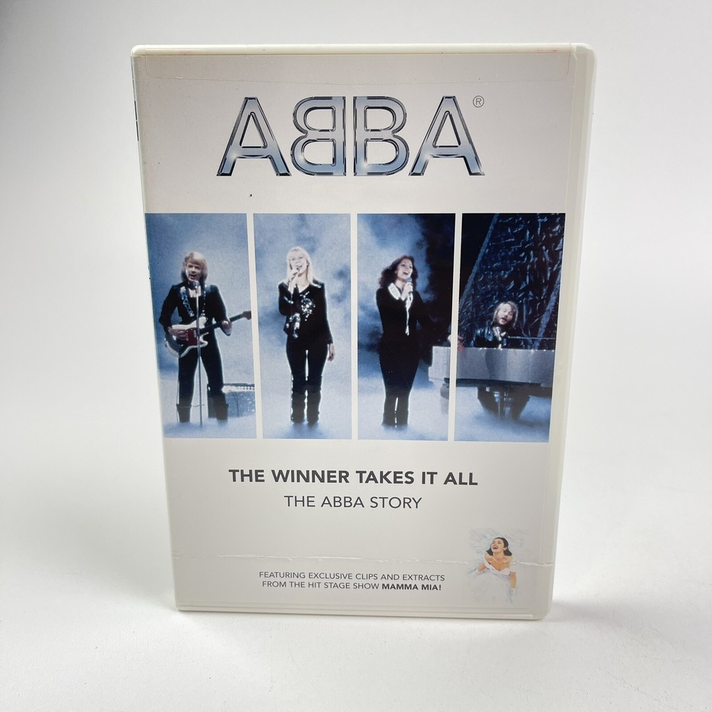 The Winner Takes It All The ABBA Story DVD 1999 Mamma Mia Sweden